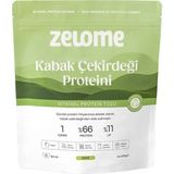 Zelome Kabak Çekirdeği Proteini Tozu 330GR %66 Protein İçeren Vegan Bitkisel Protein Kaynağı