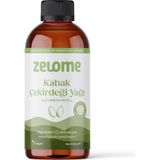 Zelome Kabak Çekirdeği Yağı 330 ml Sıvı Şişe Gluten İçermez Fonksiyonel Yağ