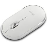 Zelotes F11 Üç Modlu Kablosuz Mouse 2.4g Bt 3.0 Bt 5.0 - Beyaz
