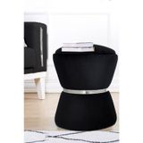 Zem Fine Black-Silver Puf