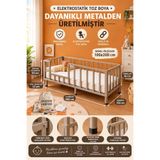 Zemay Montessori Bebek bazası ve Çocuk Karyolası 100x200 cm Demonte VİZON Renk