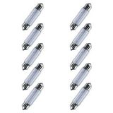 Zembil 10 Adet 12V C10W 41MM Uzun Boy Standart Sofit Ampul