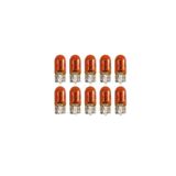 Zembil 10 Adet T10 W5w Dipsiz Park Ampulü Amber Turuncu