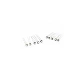 Zembil 10 Adet T3-T4-T5 Duy Uyumlu Mini Kıl Bacak Led Ampul Mavi