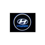 Zembil 2 Adet Hyundai İle Uyumlu Pilli Yapıştırmalı Sensörlü Mıknatıssız Kapı Altı Led Logo