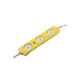 Zembil 25 Adet 12V 1.5 Watt 3 Ledli Mercekli Parmak Modül Led Sarı
