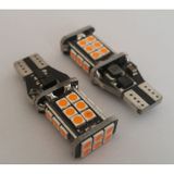Zembil T15 Led W16W Tip Dipsiz 24 Ledli Ampul Turuncu