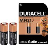 Zemheri Duracell 23A Lityum MN21 Alarm Pili (2li Paket)
