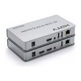 Zemheri Enkado EKD-HE120KVM 4K 120 Metre HDMI USB Kvm Extender - 0 - Siyah