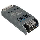 Zemheri Ledx ALN-M12125 12 Volt 12.5 Amper 57X24X12MM Ultra Slim Metal Kasa Adaptör - Siyah