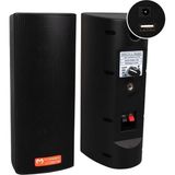 Zemheri Magicvoice Mv-26 2x7.5 cm 50 Watt Komütatörlü Hat Trafolu Siyah Sütun Hoparlör (2'li Takım)