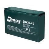 Zemheri Orbus 12 Volt 42 Amper Elektrikli Bisiklet Aküsü 6dzm-42 (270X77X170 Mm)