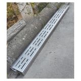 Zemin drenajı, 304 Paslanmaz Çelik Dış Mekan Dar Süzgeçler Driveway Teras Drenaj Izgara Sistemi için Lineer Yağmur Olukları (H3* W3.5CM/H1.18* W1.38IN)