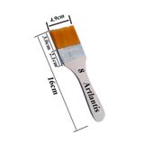 Zemin Fircasi 8 Numara Sentetik Ipek Uclu Kil Akrilik Guaj Yagli Boya Fircasi Zemin Firca No:8 1 Adet