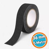 Zemin Yer Merdiven Kaydırmaz Bant 36 Mm X 5 Metre 1. Sınıf Kore Üretimi Güçlü Yapışkanlı Kaydırmaz