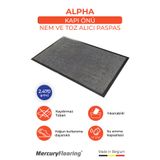 Zemincim Alpha Antrasit 76 Kapı Önü Nem Ve Toz Alıcı Paspas