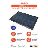 Zemincim Faro Lacivert Kapı Önü Nem Ve Toz Alıcı Paspas