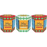 Zemira 2 x Tiger Balm Kırmızı 21G + 1 x Tiger Balm Beyaz 21G (3'lü Paket) - 0-Koyu Mavi