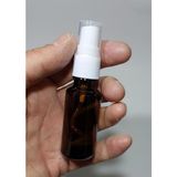 Zemira 3 Adet Boş Amber Renk Cam Şişe Spreyli Kolonya Şişesi Doldurulabilir Cep Parfüm Şişesi 20 ml 869743 - 000-Siyah