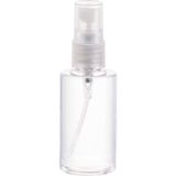 Zemira 5 Adet - 50 ml Sprey Kapaklı Dezenfektan Kolonya Boş Şişesi - 1 Adet - (ClearEyelets)Black-RadiantOrchid