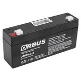 Zemira 6 Volt 3.2 Amper Akü Orb6-3.2 (125X33X60 Mm)