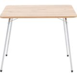 Zemira 60X80 Katlanır Masa Balkon Bahçe Kamp Masası Piknik Masası - Dikdörtgen - 1