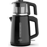 Zemira AR3151 Jollie Çay Makinesi 1650W, 1 L Demlik Kapasitesi, Siyah - 0 - Siyah