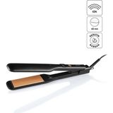 Zemira AR5192 Mona Sense Geniş Plakalı Saç Düzleştirici, Keratin Argan Yağlı Plaka, Iyon Teknolojisi, S - 0 - Siyah