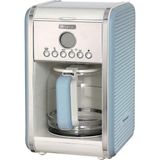 Zemira Ariete Filtre Kahve Makinesi 1342/05-2 Litre Temperli Cam Sürahi, 12 Fincan Kapasite, - 00-Siyah - Beyaz