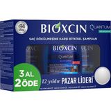 Zemira Bioxcin Quantum Şampuan 3 x 300 ml – Yağlı Saçlar Için Sebum Dengeleyici Saç Dökülmesine Karşı E