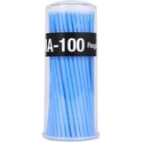 Zemira Bmx Micro Brush Ipek Kirpik & Kalıcı Makyaj & Kirpik Lifting Çubuğu, Mavi, 100 Adet