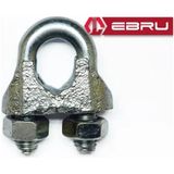Zemira Çelik Halat Bağlama, Düğüm, Klemens 10 mm - 2 Adet
