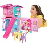 Zemira Chelsea Oyuncak Bebek Evi, 15'ten Fazla Aksesuar Içeren +43 x +33 Cm'e Kadar Genişleyebilen - 01-Mavi