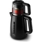 Zemira Daily Çay Makinesi - Otomatik Sıcak Tutma, 1.9l Su Isıtıcısı, 0.9l Cam Demlik, H - 01-Mavi