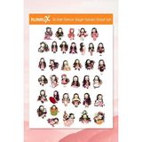 Zemira Demon Slayer Nezuko - Kimetsu No Yaiba Ajanda, Defter, Laptop, Telefon, Scrapbook Sticker - 36 Adet - 0 - --