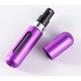 Zemira Doldurulabilir Mini Cep Parfüm Şişesi 1 Adet Fuşya - (ClearEyelets)Black-RadiantOrchid