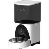 Zemira DU45L-WQ 4.5l Akıllı Otomatik Mama Kabı Besleme Ünitesi (Sesli Komut+Çelik Kase+Ap - 001-Beyaz