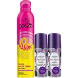 Zemira Duy Volumaniac Saç Hacim Sprey 300 ml + Go Nuts With Coconut Kuru Şampuan 75 ml Seti - 0 - Siyah