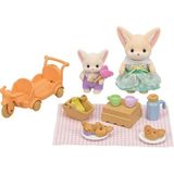 Zemira Epoch Sylvanian Families Piknik Seti Çöl Tilkisi Kız Bebek - 01-Mavi