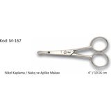 Zemira Europe Aplike Nakış Makası Kıvrık Küt Uçlu No:4 10,16 cm