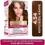 Zemira Excellence Creme Saç Boyası 4.54 Koyu Kızıl Kahve