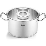 Zemira Fissler Profi Cam Kapak Derin Tencere 24 cm - 00 Beyaz