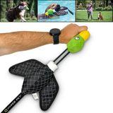 Zemira Hyper Pet Uçan Ördek Sapan Mekanizmalı Oyuncağı (Large) – Fırlat & Getir – Suda Yüzer - 02-Sarı