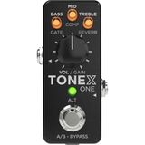 Zemira Ik Multimedia Tonex One Kompakt Amfi Distorsiyon Stompbox Pedalı - 0-Koyu Mavi