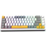 Zemira IKG-457 Empousa Red Switch Rgb Kablolu Mekanik Gaming Klavye-Beyaz - 001-Renkli