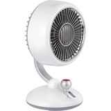 Zemira Juo Q3 120° Salınımlı 3 Kademeli LED Işıklı Şarjlı Masaüstü Fan Vantilatör Beyaz