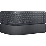 Zemira K860 Ergo Gelişmiş Ergonomik Klavye, Bilek Desteği, USB Bağlantılı, - 001-Renkli
