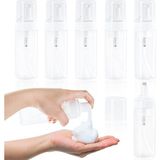 Zemira Köpük Pompa Şişesi 5.5OZ/150ML Şeffaf Boş Köpük Şişe Pompası, Sabun Için Seyahat Köpüğü Şişesi, Şam - 000-Siyah