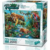 Zemira Ks 2000 Parça Kaplanlar Puzzle