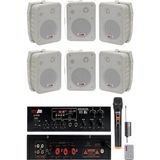 Zemira Lastvoice Large Plus Paket-5 Hoparlör Anfi Anons Ses Sistemi Seti - Ahşap
